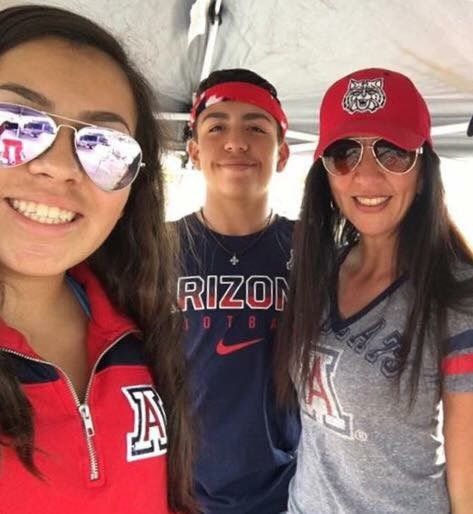 Wildcat fan selfie @ UTEP game